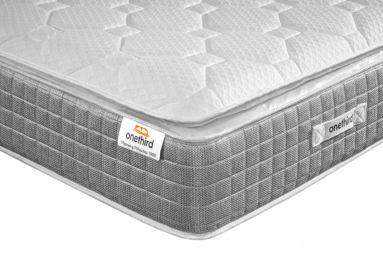 OneThird Memory PillowTop 1000 Mattress