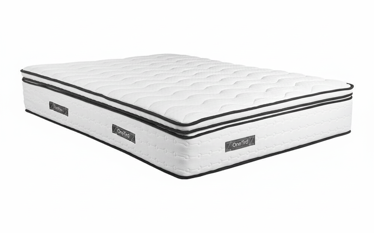 OneThird 2000 Pocket Memory Pillow Top Mattress