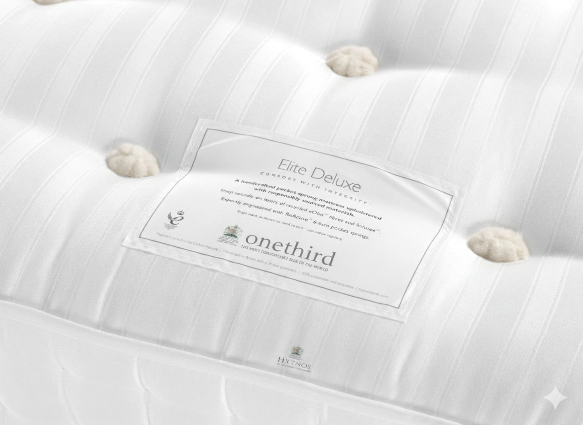 OneThird Elite Deluxe Mattress Pocket Sprung