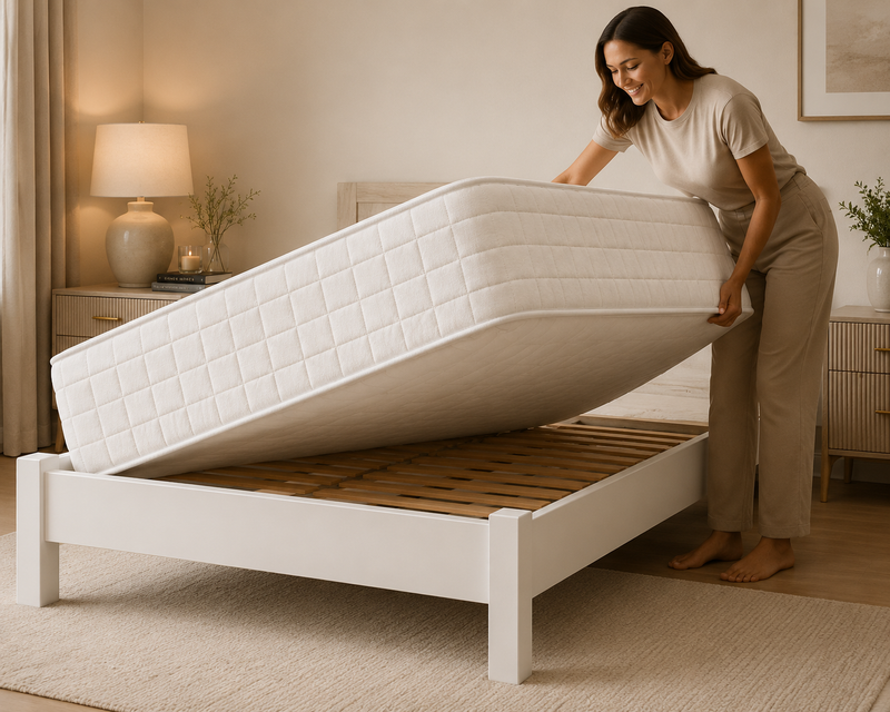 Dual-sided forlonger-lasting comfort