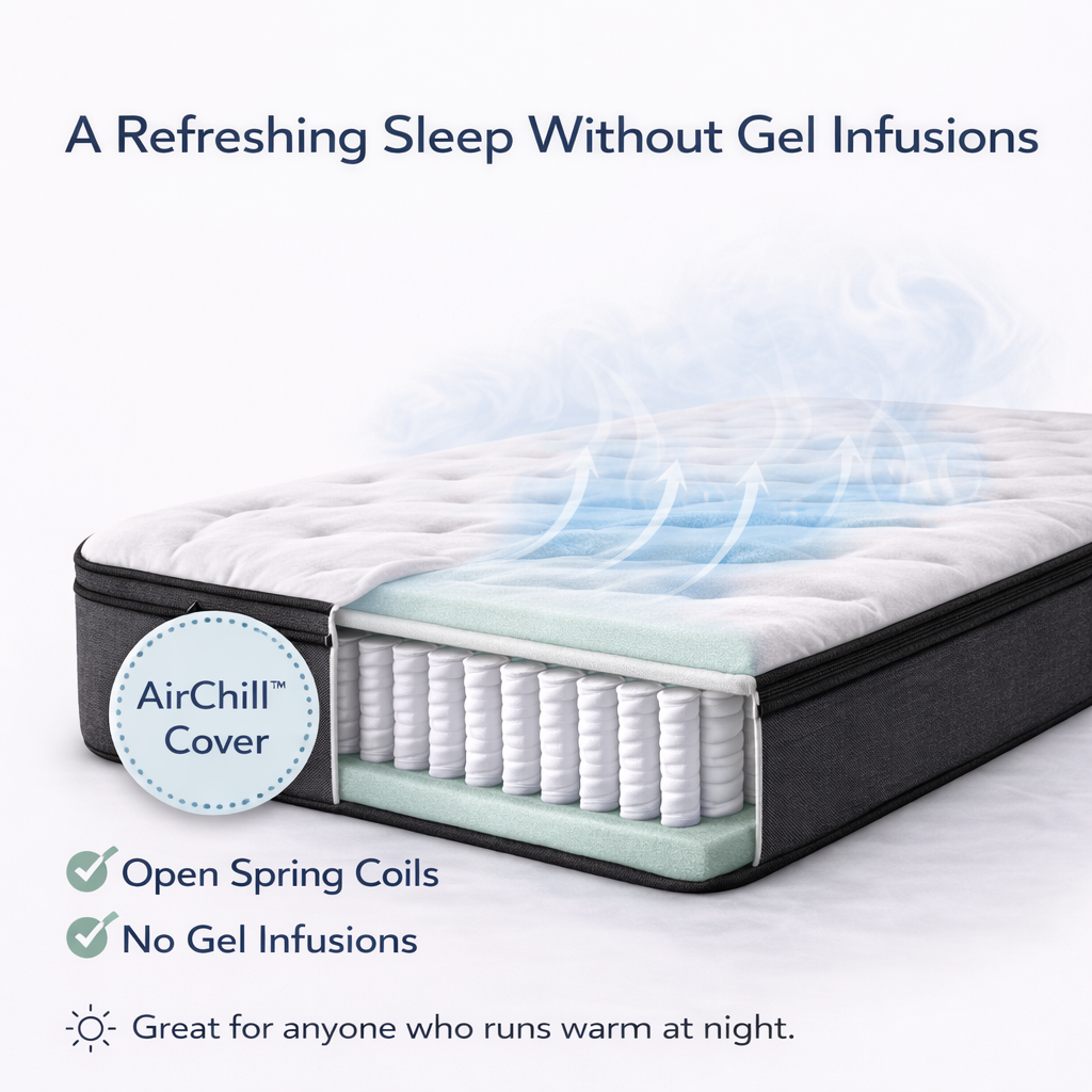 The Rise - Hybrid Mattress - Medium Firm