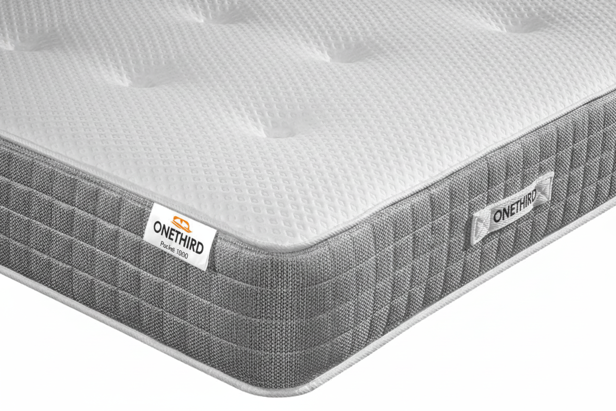 OneThird 1000 Pocket Mattress