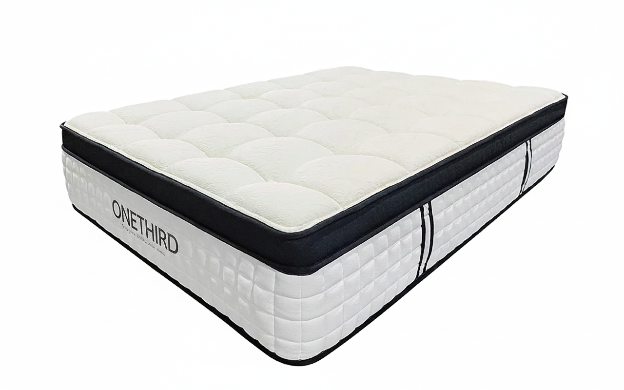 OneThird 2000 Pocket Pillow Top Mattress