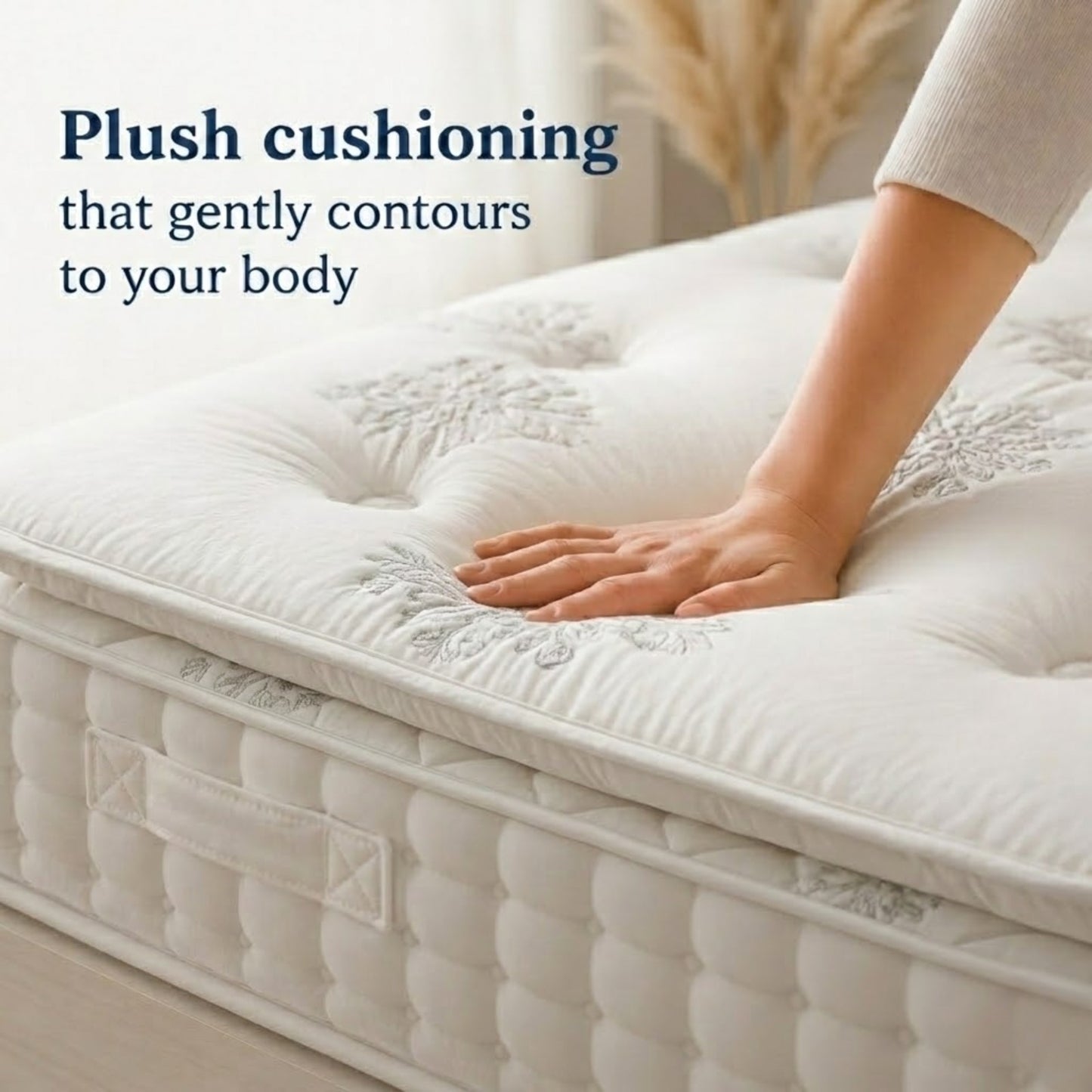 One Third 3000 Pocket Spring Pillowtop Mattress - Vacuum packed In one Box