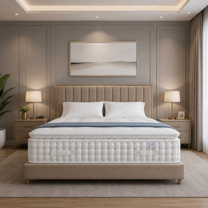 One Third 3000 Pocket Spring Pillowtop Mattress - Vacuum packed In one Box