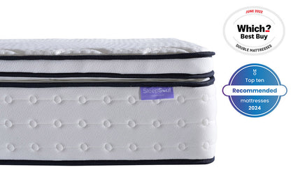 OneThird 2000 Pocket Memory Pillow Top Mattress